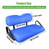 10L0L Golf Cart Leather Front Seat Cover for EZGO TXT