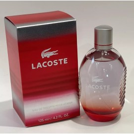 Lacoste Red 4.2oz Edt Spray For Men New In Box