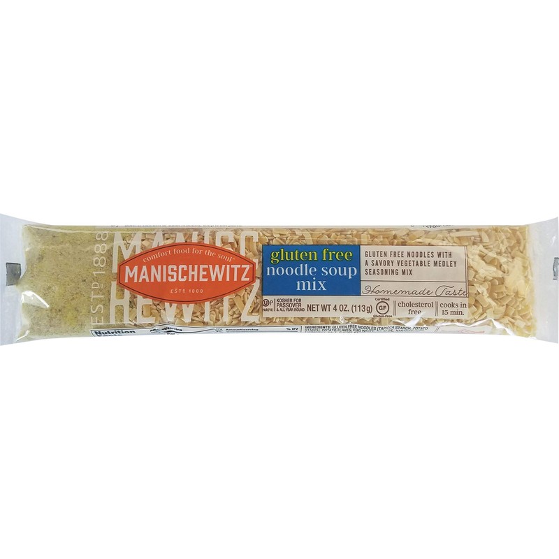 Manischewitz Gluten Free Noodle Soup Mix (4 Pack) With Savory