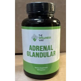 The Wellness Way - Adrenal Glandular 120 Capsules Exp 5/2027 New/Sealed