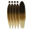 Marrone Bionda Treccia Capelli Pre Stretched Knotless Boho Treccia Capelli