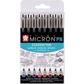 Sakura Pigma Micron PN 8 schrijfpennen