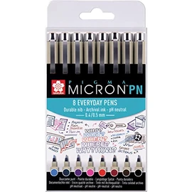 Sakura Pigma Micron PN 8 schrijfpennen