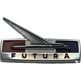 Midland Automotive Products New 1965 Ford Falcon Futura Front Fender Emblems Hardtop Conv Sedan