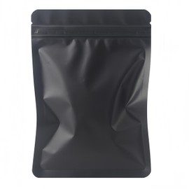 100Pcs Mylar Bags,Resealable Bags Foil Ziplock Bags,Smell Proof Bag Cali Packs,Small Weed Bags,Mylar Bags 3.5 Grip Seal Packaging Baggies for Food,Jewelry, Electronics (Black, 7x10cm - 100pcs)