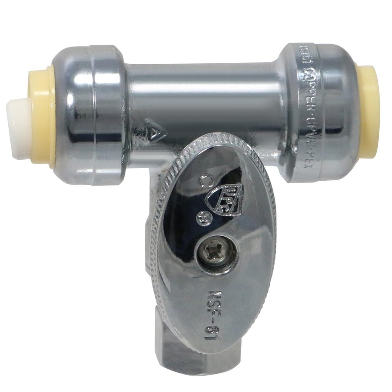 XFITTING OD Compression 3/8 Inch x 1/2 Inch Push Fit