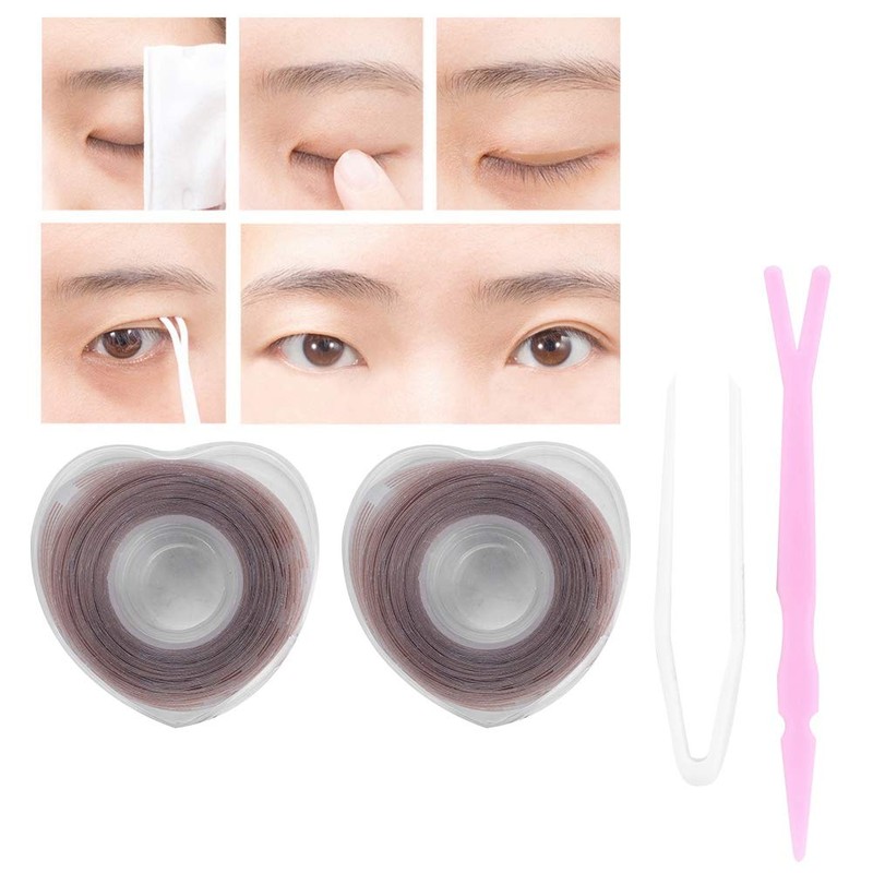 Rotekt 1200pcs Doble Cinta De Párpados Invisible Autoadhesiva Doble Tira