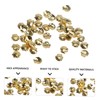 TOVINANNA 1Set DIY Nail Art Stickers Gold Shell Design for