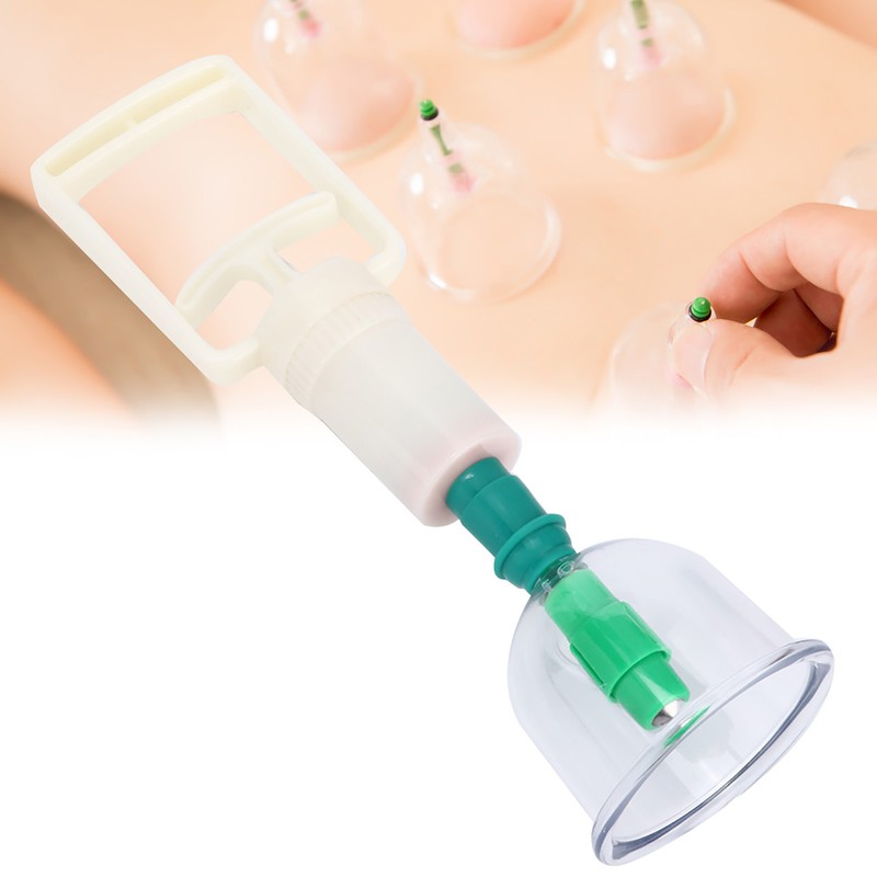 12pcs Vacuum Suction Cupping Cup Acupuncture Therapy Massage Cupping Set