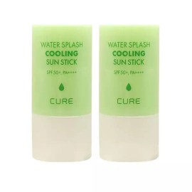 Kim Jeong-mun Aloe 김정문알로에 큐어 워터 스플래쉬 쿨링 선스틱 23g + 23g Kim Jeong Moon Aloe Cure Water Splash Cooling Sun Stick 23g + 23g