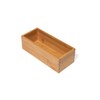 Lipper International Bamboo Utensil Holder Storage Box for Cooking Tools,