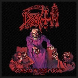 Death – Scream Bloody Gore [Woven Patch – A Aufnã] SP2352 by Halle15