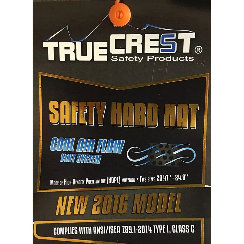 TrueCrest Skulls Hydro Dipped Full Brim Hard Hat with 4