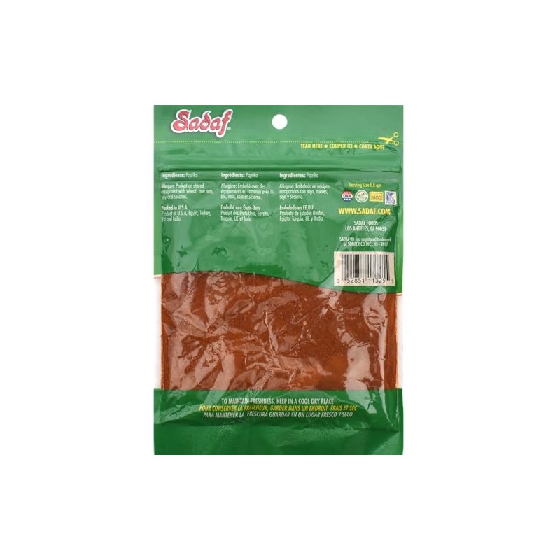Sadaf Paprika Powder - Ground Paprika for Cooking & Food