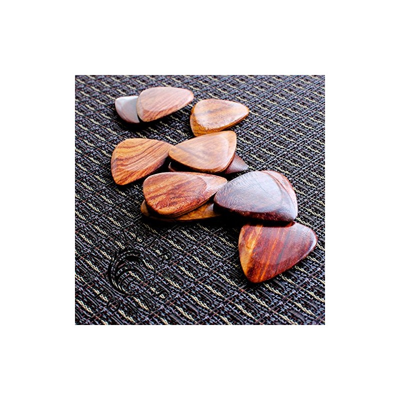 Timber Tones Guitar Plectrum - Burma Padauk (Single)
