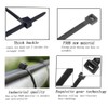 Zip ties 12 inch Black small Nylon Cable ties 100
