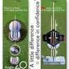 Golf Ball Line Marker Tool Kit Set. 360 Degree 3-Line