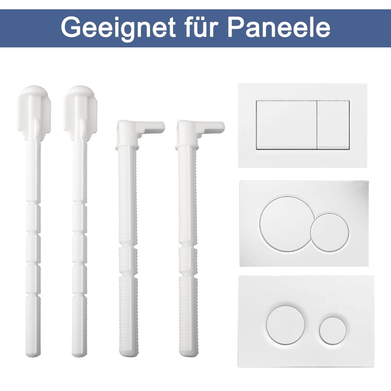 Cloudpower 14 cm flush rod set for Geberit S-Igma push