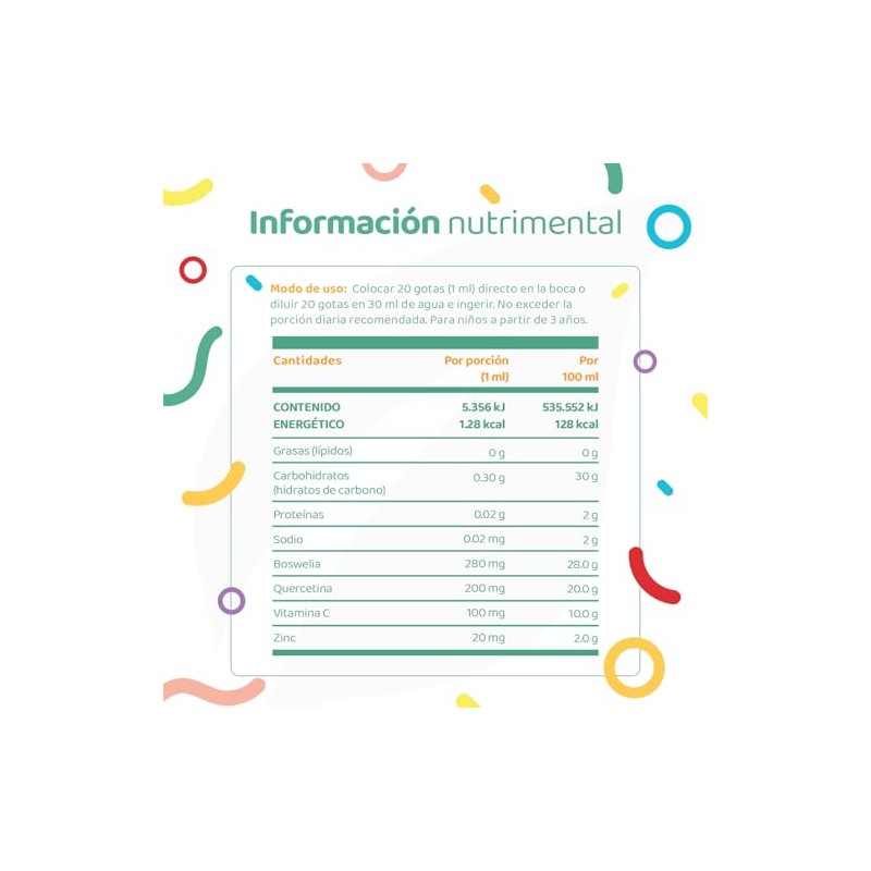 Ally Blend Kids Gotas Meses Consumo Adicionado Vitamina Zinc Life