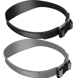 MAEXUS Hair Cutting Belt, Haircut Guide, 2 Pieces, Adjustable Length, DIY Home Haircut, Ruler, Styler, Hairdressing, Easy and Fast Trimming Tool