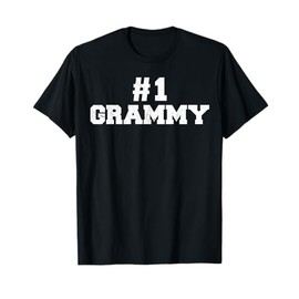 #1 Grammy Number One Funny Mother's Day T-Shirt