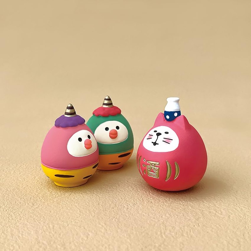 Decole Corporation ZFK-90658K Combre Demon Bundo Daruma 1.1 x 1.1