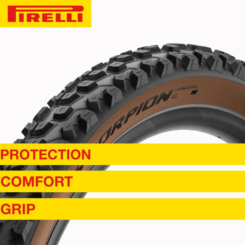 Pirelli Scorpion Enduro M HardWall Bike Tyre, 29 x 2.4,