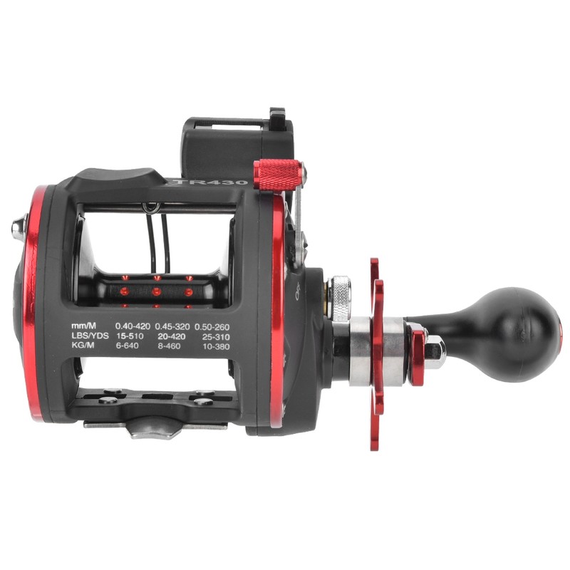 Portable Sea Fishing Reel with Digital Display Counter Trolling Lateral