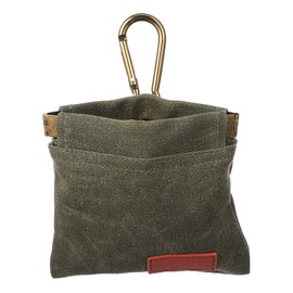 ElevateTech Dog Treat Pouch, Portable Dog Training Treat Pouch Dog Walking Accessories Pet Feed Snack Reward Pocket Suitable Pet Puppy Travel Outdoor Use (Green)