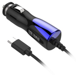 Kashimura Car DC Charger 3A Type-C BK-BL AJ-547