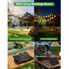 FIFlying Solar String Lights Outdoor 10.45M Solar Lights for Garden