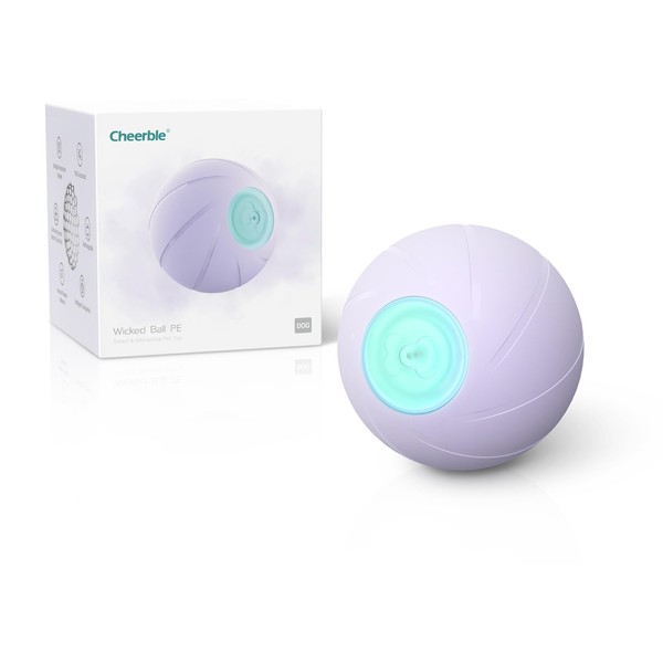 Trueway Smart Interactive Dog Toy, Wicked Ball PE, Automatic Moving