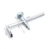 Jadeshay 40cm Circle Cutter for Plasterboard Notching, 400mm Max Diameter