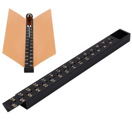 NBEADS Signature Punching Tool for Bookbinding，12 inch Imperial Book Binding Tools with Scales Hand Binding Kit Punching Guide Set for DIY Crafts Notebooks Journals Planners Books