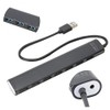 Acouto HUB USB 7 en 1 7 Puertos Múltiples USB