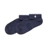 Coq Sportif Women's Ankle Length Socks, Cool Contact Thread, Cooling,