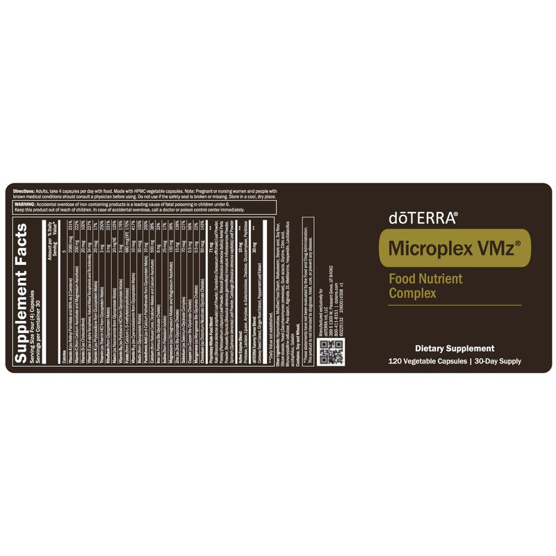doTERRA MicroPlex VMz 120 Veggie Caps