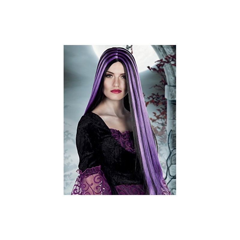 Boland 86080 Iona Wig Black / Purple
