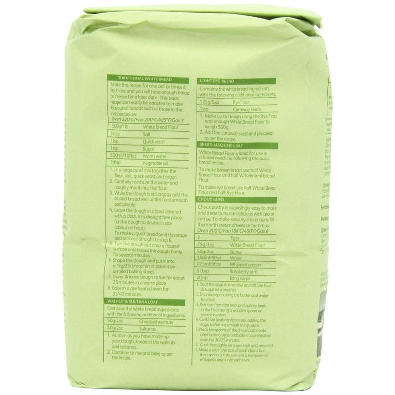 Doves Farm Organic Strong White Flour 1.5kg - Pack of