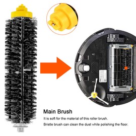 ABC life Roomba Replacement Parts Accessories for iRobot Roomba 790 782 780 776 774 772 770 760 700 Series 23 Piece Brush Filter Replacement Set (23 in 1)