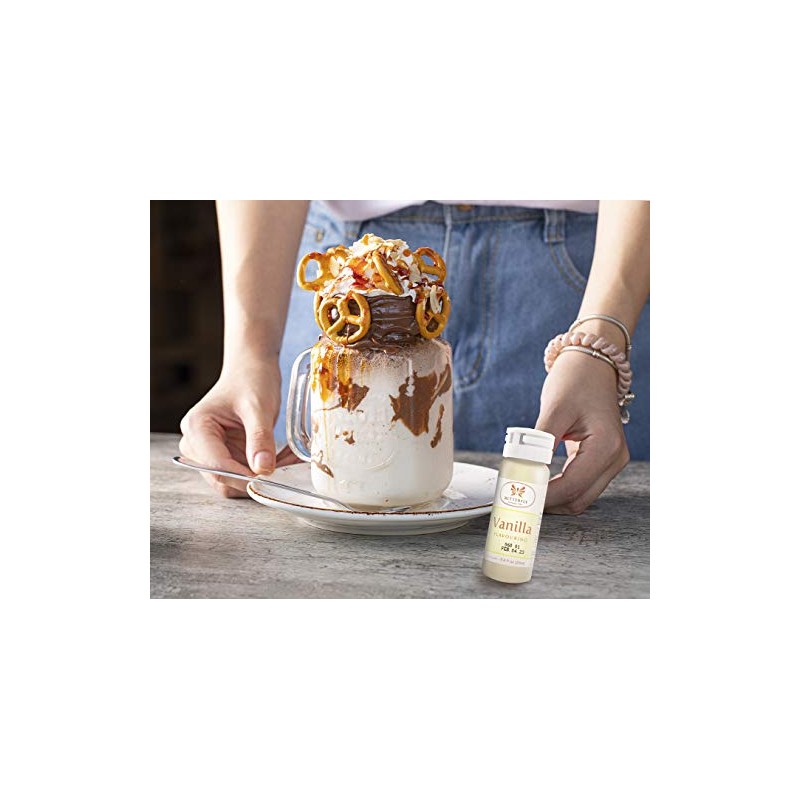 Butterfly Flavoring Extract Paste, 25 ml (Vanilla, Pack of 6)