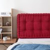 DormCo Rainha® - Ultra Thick Tufted College Headboard - Crimson