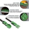 Dinneractive Dining Set for Kids - 3PC Green Army Dinnerware
