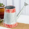 Set of 2 "Farm Fresh Christmas Trees" 8-1/4" Decorative Watering