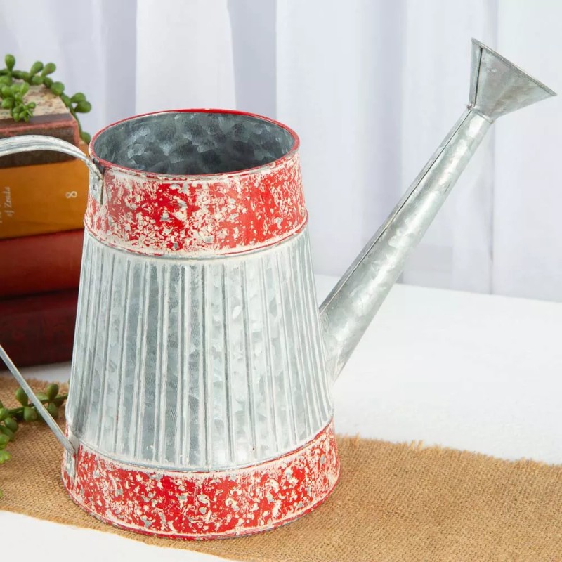 Set of 2 "Farm Fresh Christmas Trees" 8-1/4" Decorative Watering