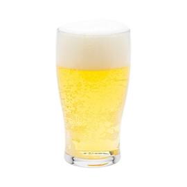 Restaurantware 16 oz Tulip Beer Pint Glass - 3" x 3" x 5 3/4" - 12 count box