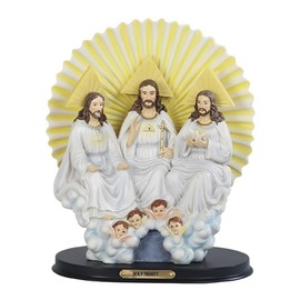 ICE ARMOR 12" H Holy Trinity Father, Son and Holy Spirit Figurine Religious Decoration