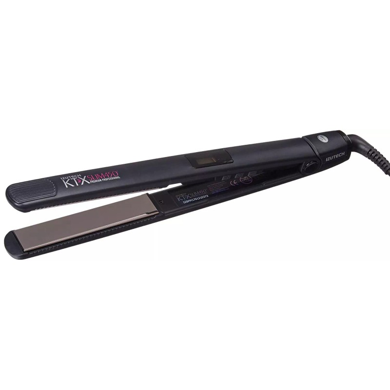 Izutech KTX Slim 450 Titanium Flat Iron Professional 1" Save