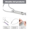 Collar Para Dejar De Fumar, Dejar De Fumar,2 Silbatos Anti-Estrés,