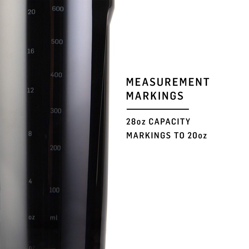 ブレンダーボトル ミキサー シェイカー ボトル Strada Tritan 28オンス(828ml) 【正規輸入品】 オーシャンブルー BBSTT28